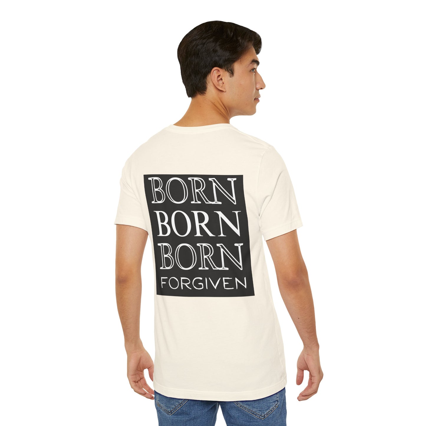 Born Forgiven, Unisex Short Sleeve Tee