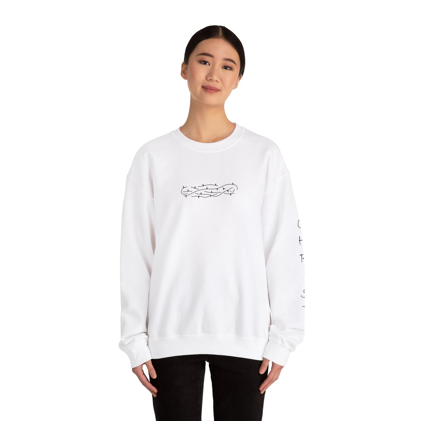 Crown of Thorns Crewneck Unisex Heavy Blend™