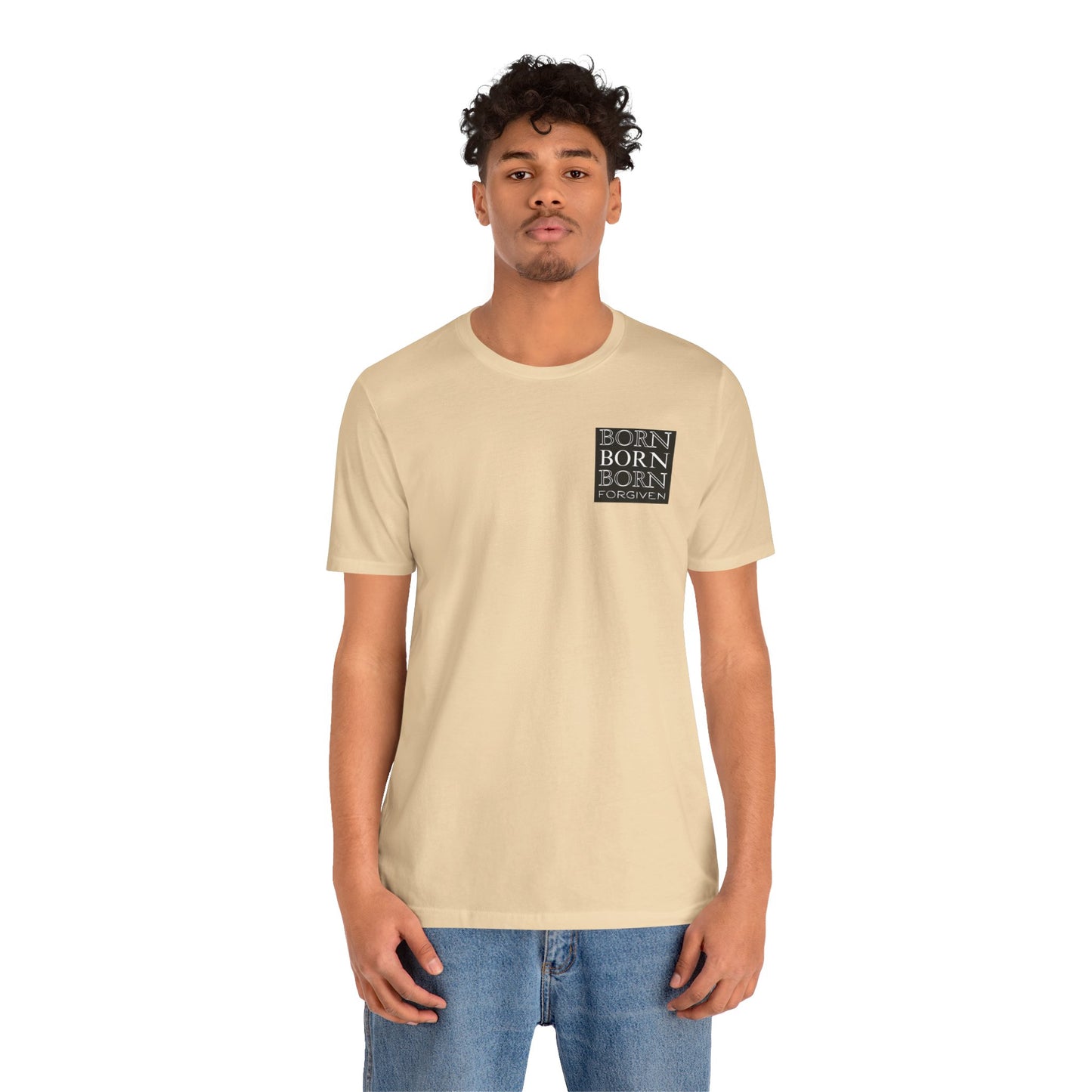 Born Forgiven, Unisex Short Sleeve Tee