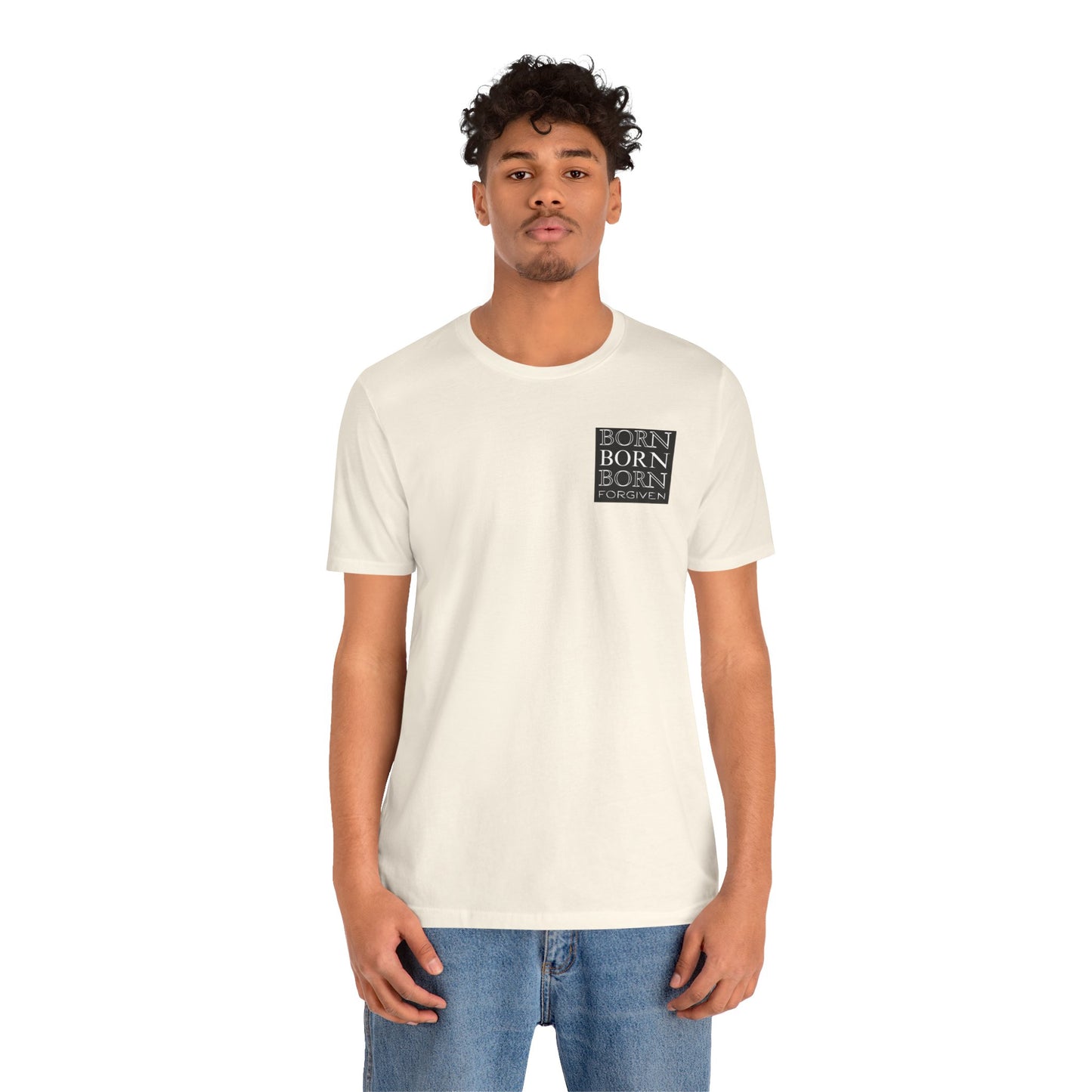 Born Forgiven, Unisex Short Sleeve Tee
