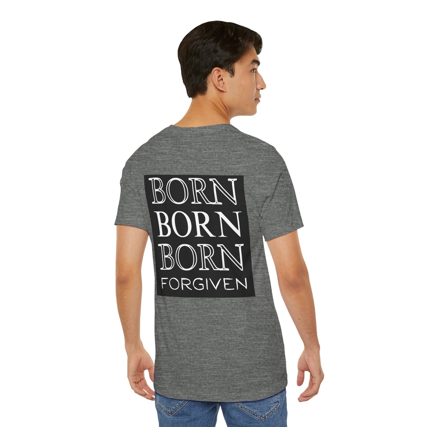 Born Forgiven, Unisex Short Sleeve Tee