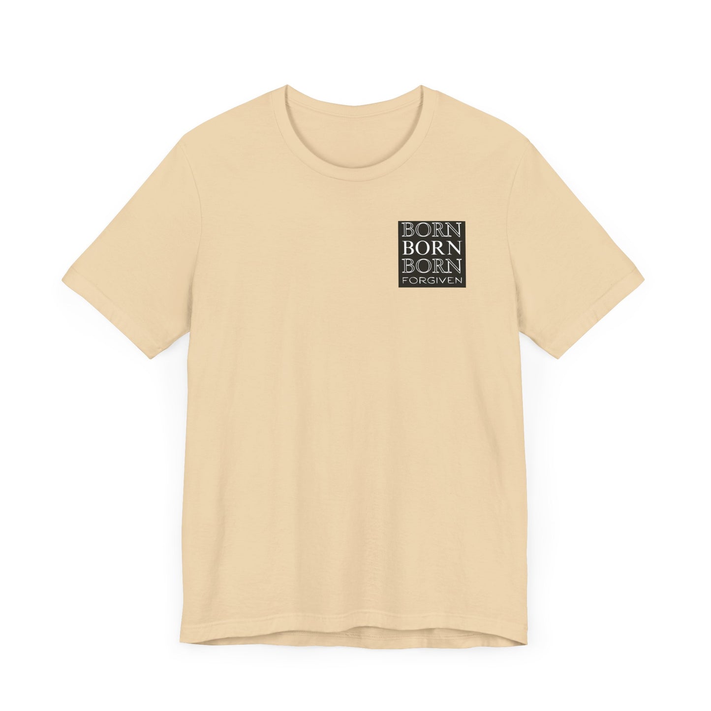 Born Forgiven, Unisex Short Sleeve Tee