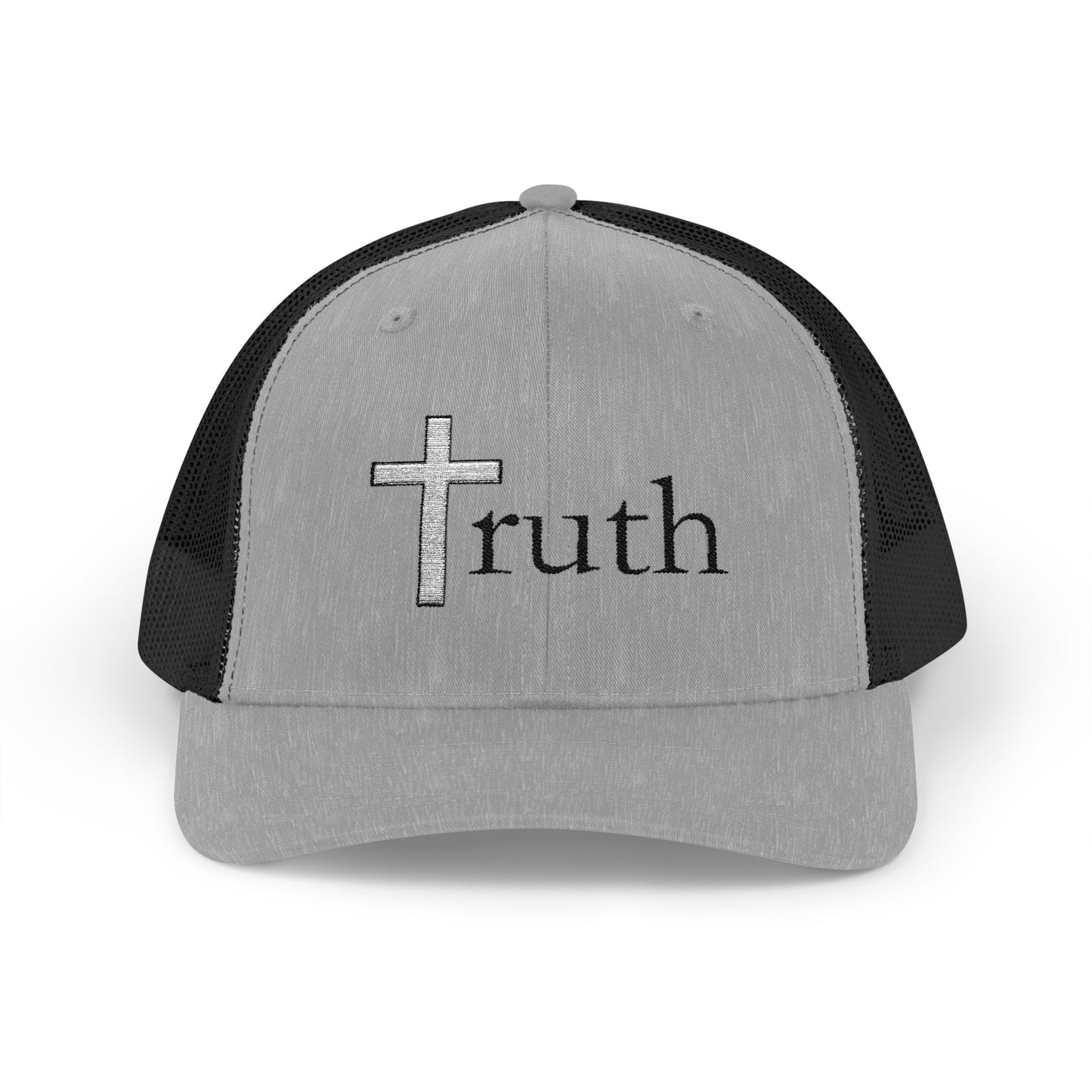 Faith-Inspired Snapback Trucker Cap with 'Truth' Design