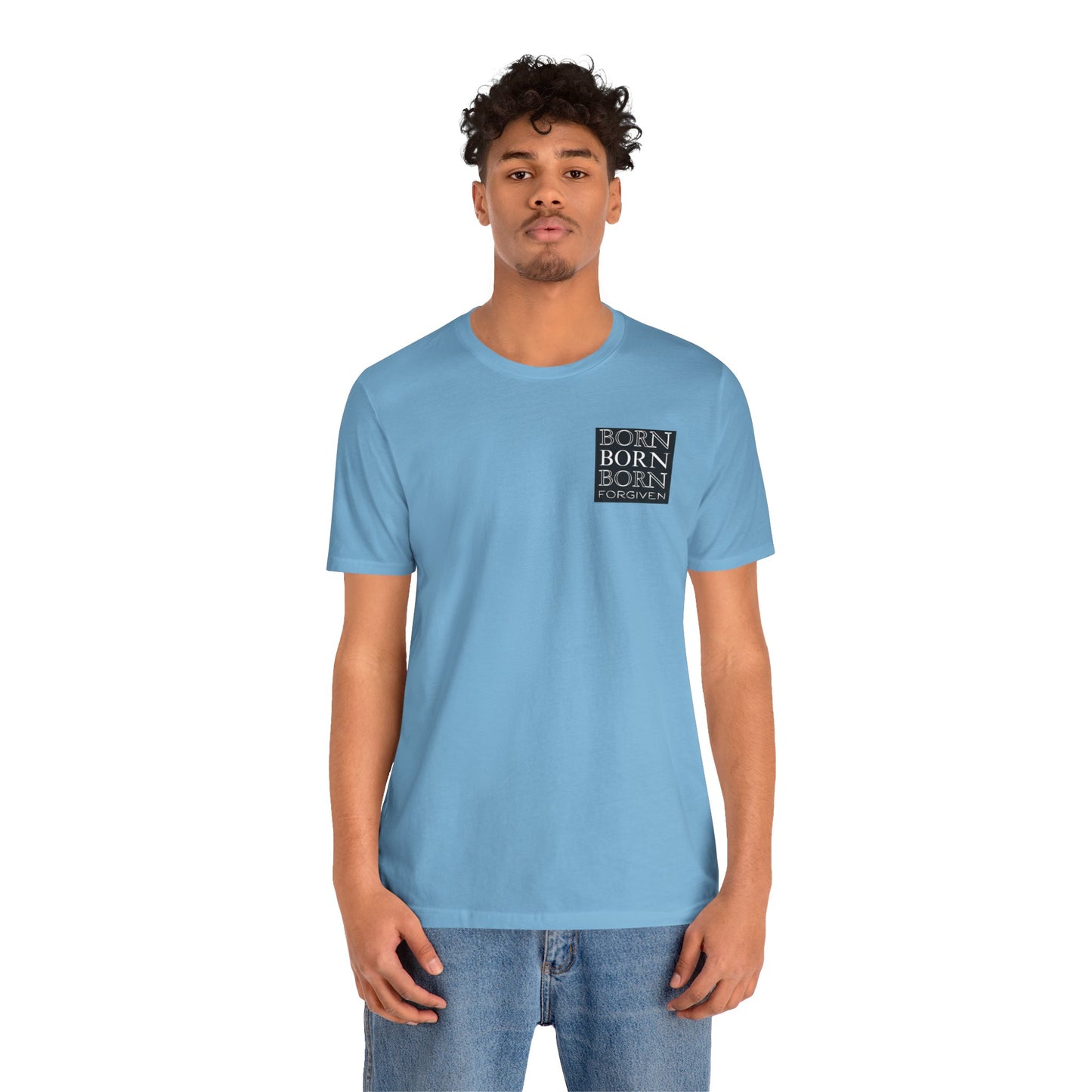 Born Forgiven, Unisex Short Sleeve Tee