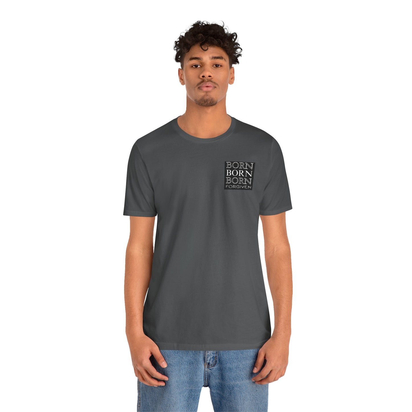 Born Forgiven, Unisex Short Sleeve Tee