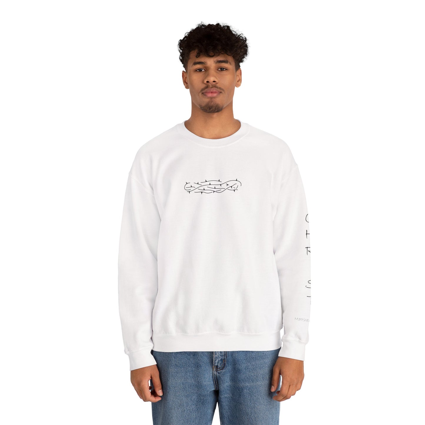 Crown of Thorns Crewneck Unisex Heavy Blend™