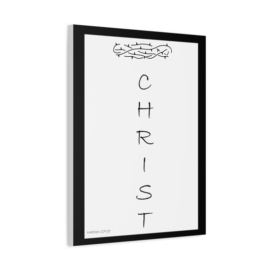 Stretched Canvas Wall Art - Christ - Matthew 27:29