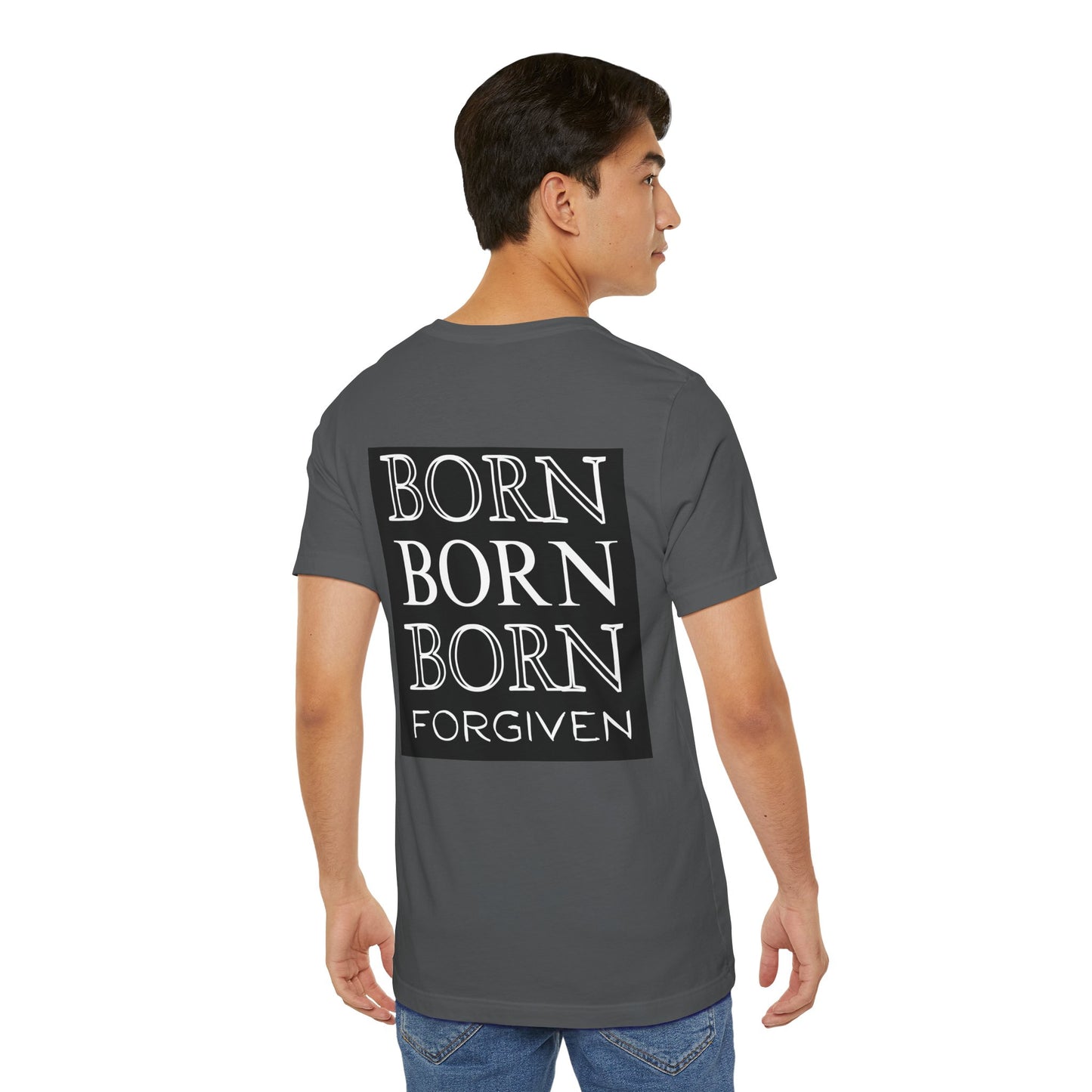 Born Forgiven, Unisex Short Sleeve Tee