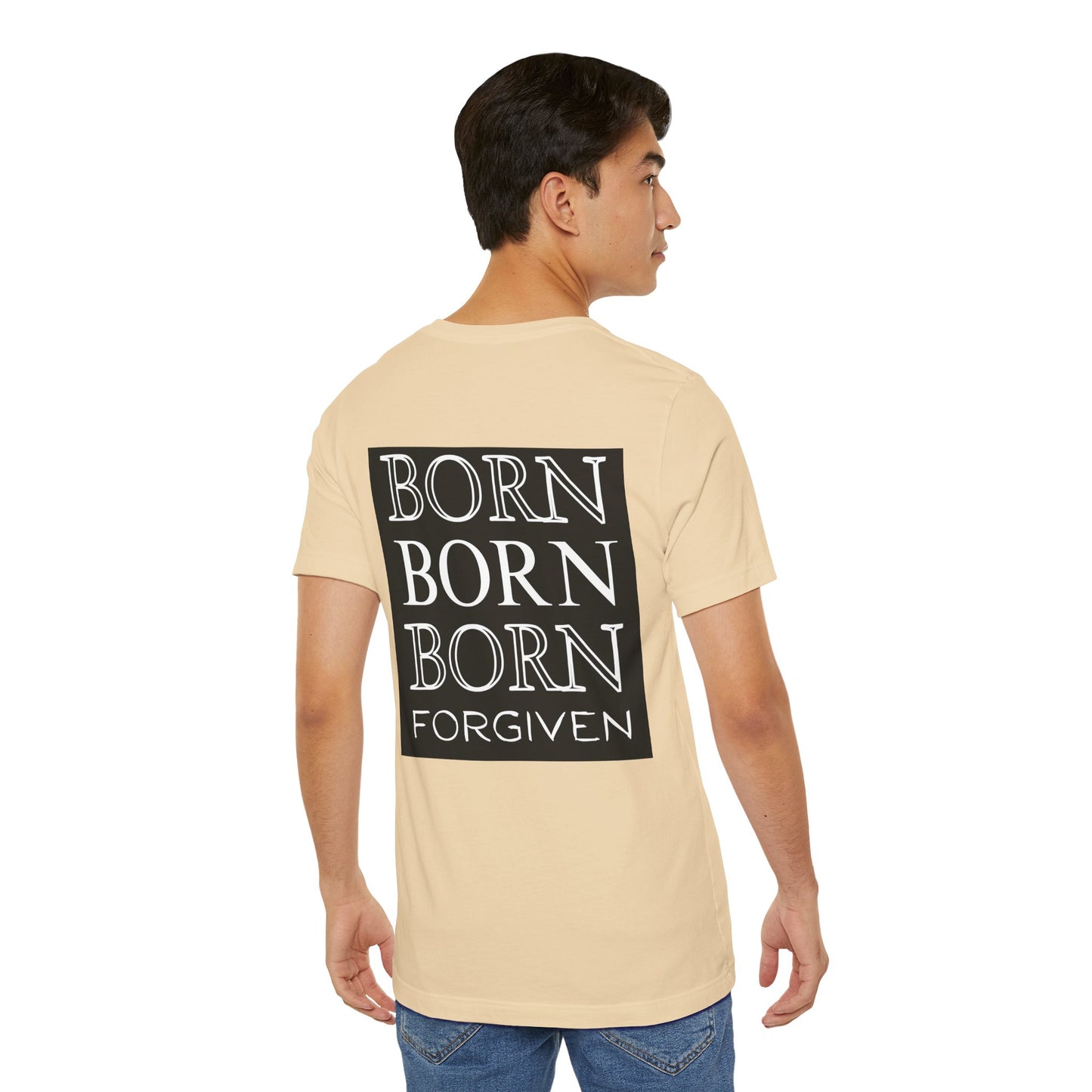 Born Forgiven, Unisex Short Sleeve Tee
