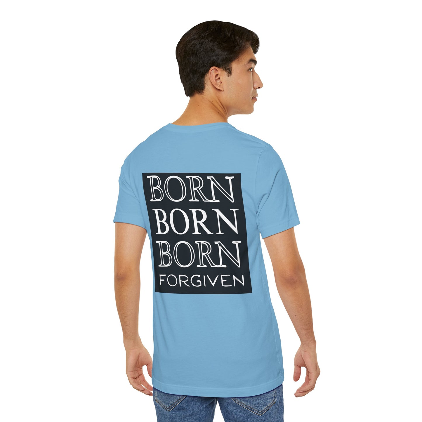 Born Forgiven, Unisex Short Sleeve Tee