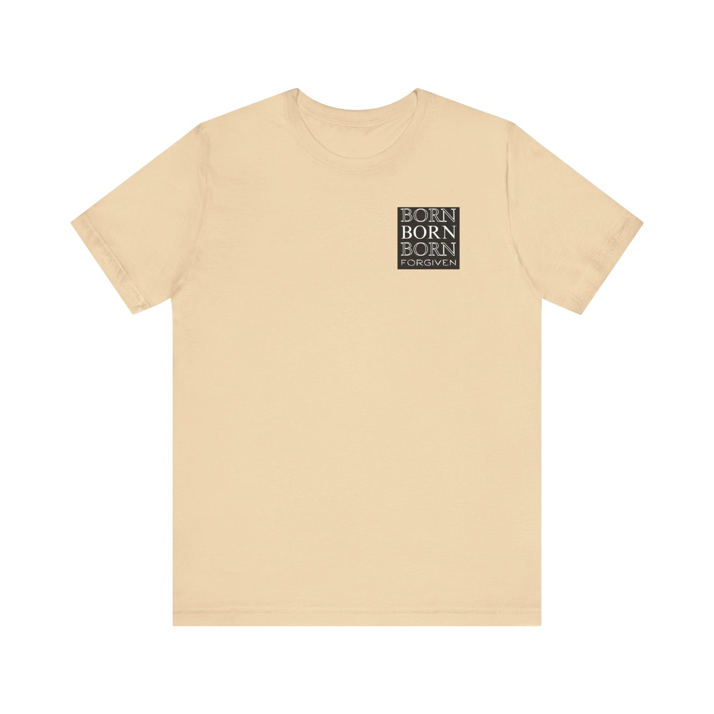 Born Forgiven, Unisex Short Sleeve Tee