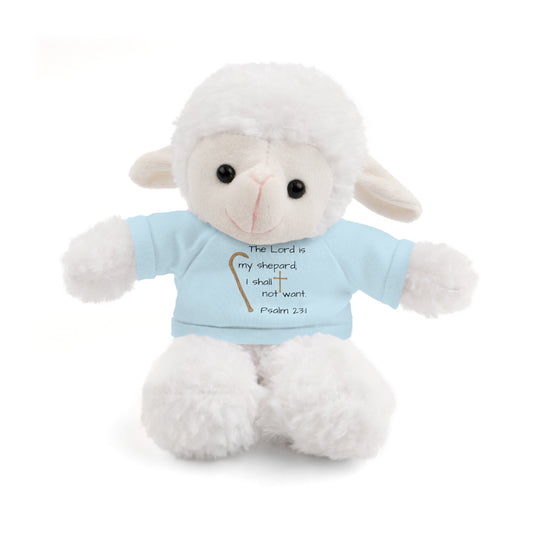 Stuffed Sheep with Tee - Psalm 23 Plush Toy